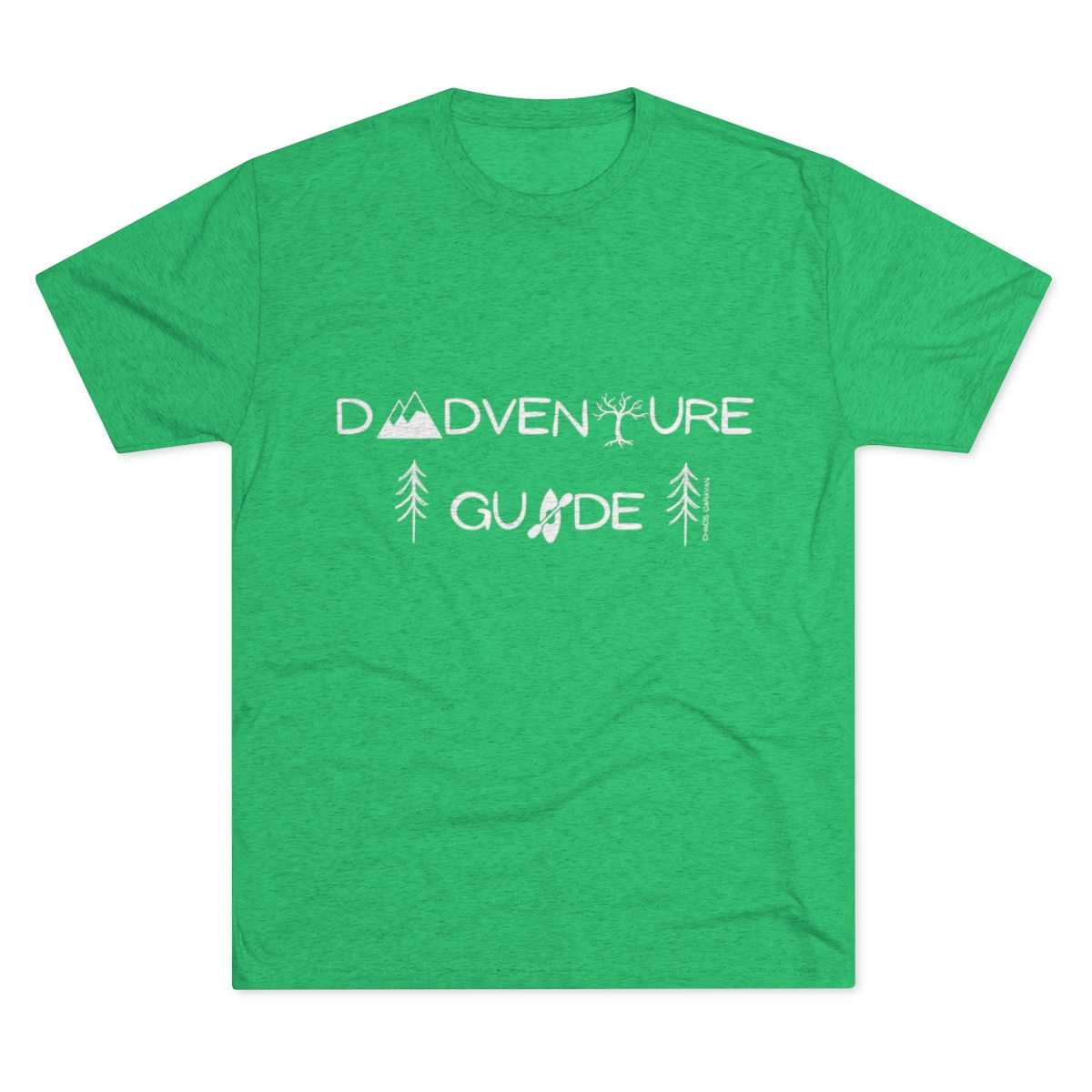 Dadventure Guide Tee | Dad Adventure Tee | Dad Gift | Father Tri-Blend Crew Tee - Image 17