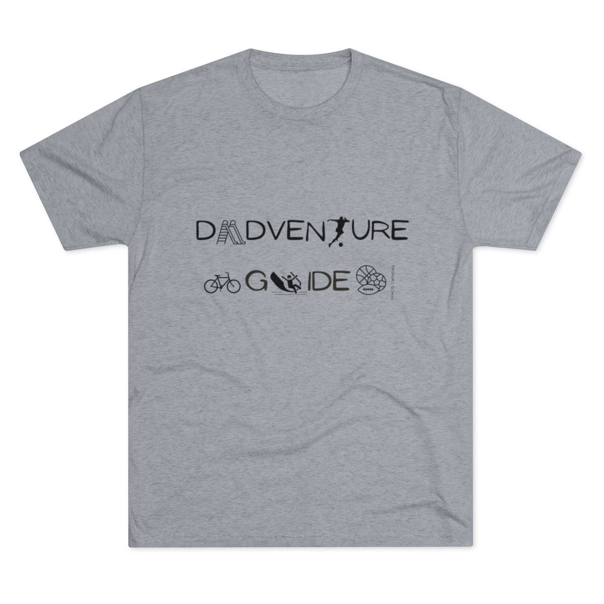 Dadventure Guide: Parks Edition Tri-Blend Crew Tee - Image 13