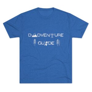 Dadventure Guide Tee | Dad Adventure Tee | Dad Gift | Father Tri-Blend Crew Tee