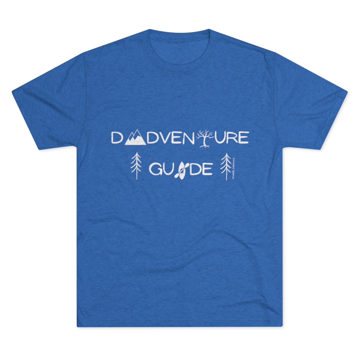 Dadventure Guide Tee | Dad Adventure Tee | Dad Gift | Father Tri-Blend Crew Tee