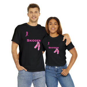 Saundra’s Revenge | Skoden | Breast Cancer Awareness Unisex Heavy Cotton Tee