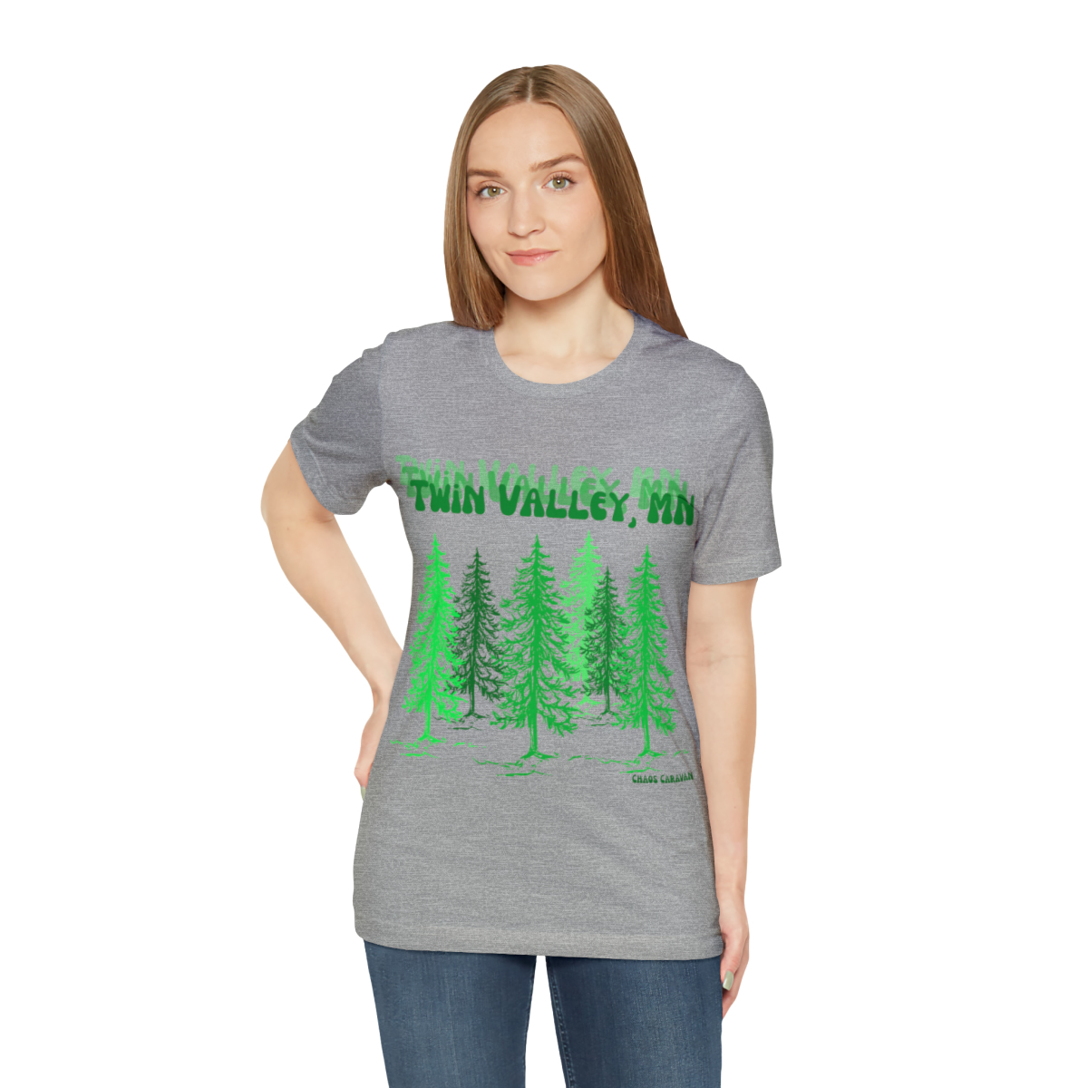 Twin Valley, MN Hometown Unisex Jersey Short Sleeve Tee - Image 5