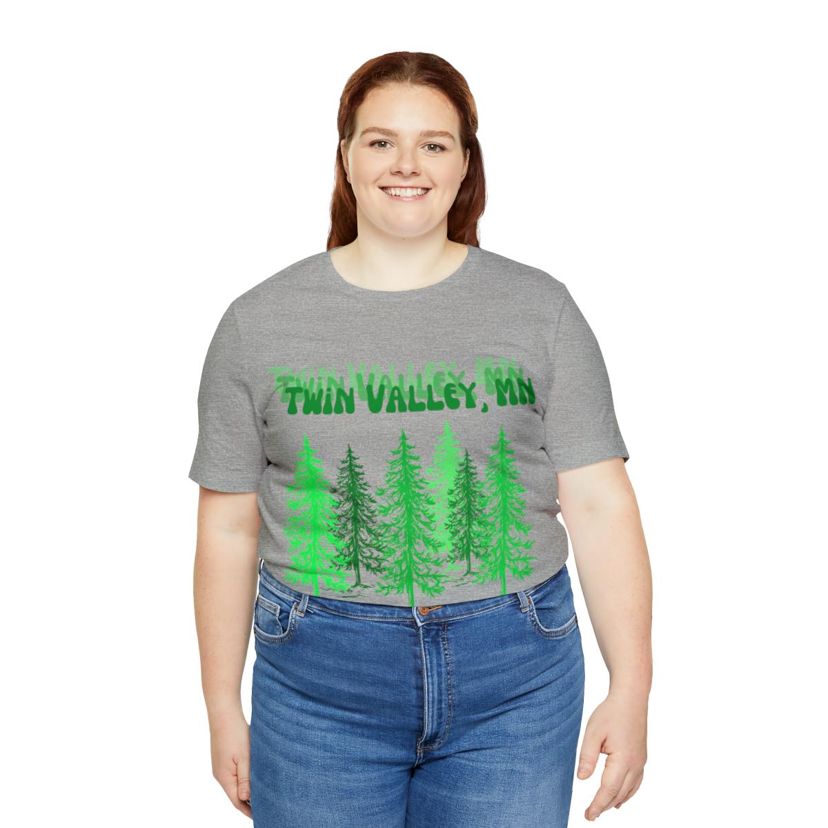 Twin Valley, MN Hometown Unisex Jersey Short Sleeve Tee - Image 7