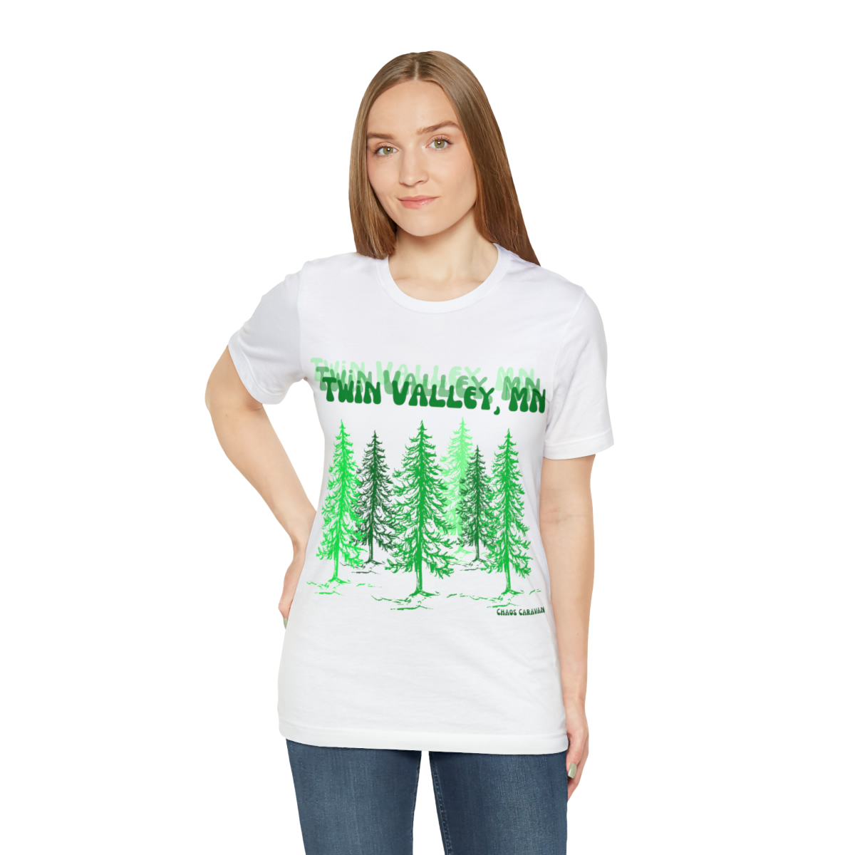 Twin Valley, MN Hometown Unisex Jersey Short Sleeve Tee - Image 17