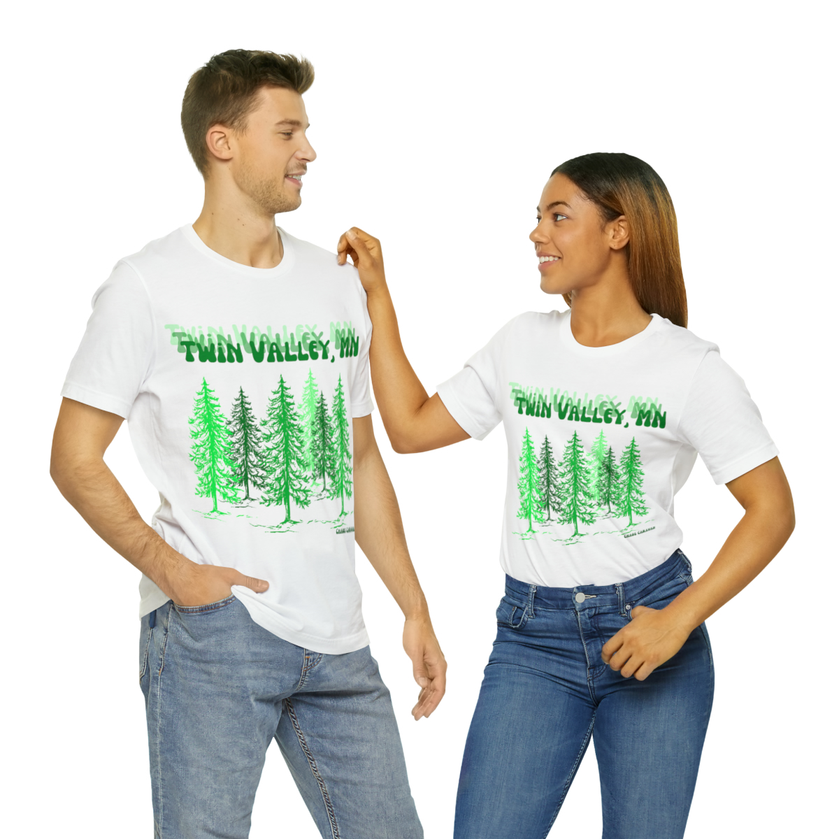 Twin Valley, MN Hometown Unisex Jersey Short Sleeve Tee - Image 22