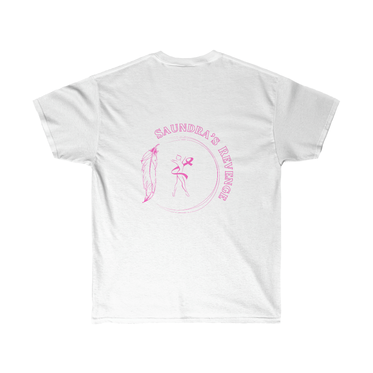 Skoden Saundra’s Revenge Breast Cancer T-shirt | Saundra’s Revenge T-shirt | Unisex Ultra Cotton Tee - Image 4