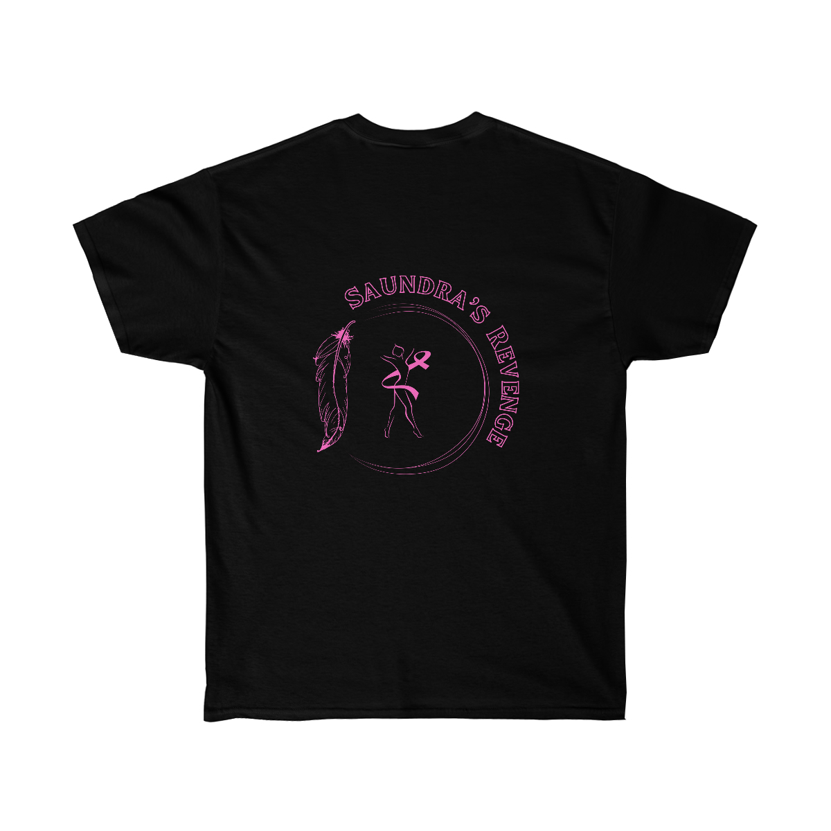 Skoden Saundra’s Revenge Breast Cancer T-shirt | Saundra’s Revenge T-shirt | Unisex Ultra Cotton Tee - Image 2