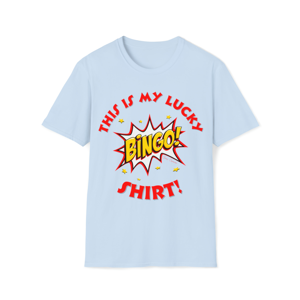 BINGO! Soft style T-shirt | Lucky BINGO Tee - Image 16