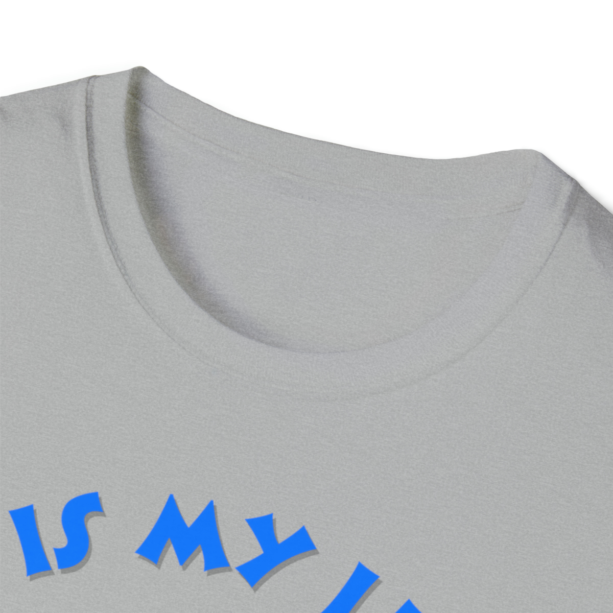 Bingo T-shirt | Lucky Bingo Tee  | This is my Lucky Bingo Unisex Softstyle T-Shirt - Image 3