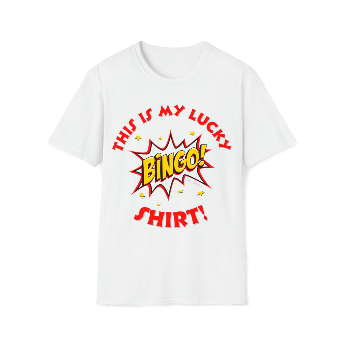 BINGO! Soft style T-shirt | Lucky BINGO Tee