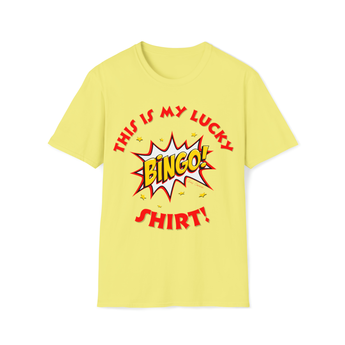 BINGO! Soft style T-shirt | Lucky BINGO Tee - Image 13