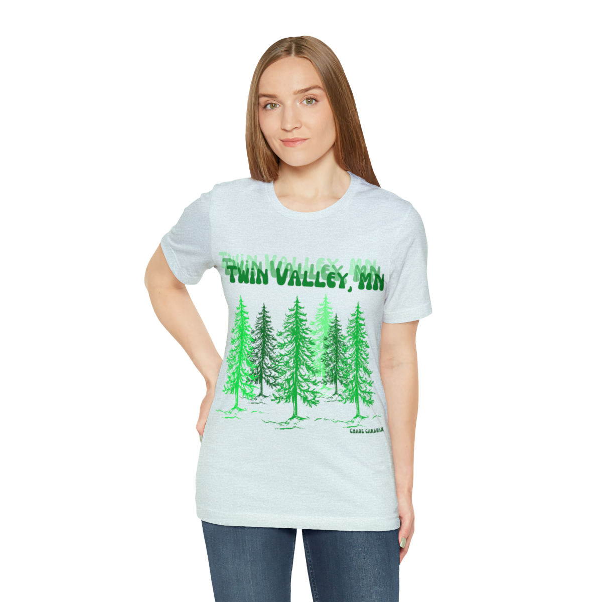 Twin Valley, MN Hometown Unisex Jersey Short Sleeve Tee - Image 29