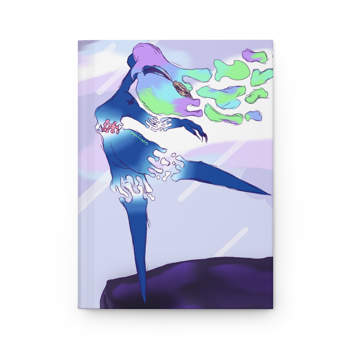 Dance while no one is watching | You’re strong enough to get through it | Original Artwork Hardcover Journal - Image 2