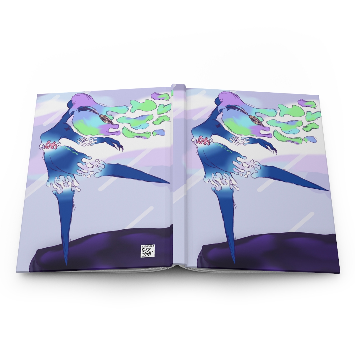 Dance while no one is watching | You’re strong enough to get through it | Original Artwork Hardcover Journal - Image 5