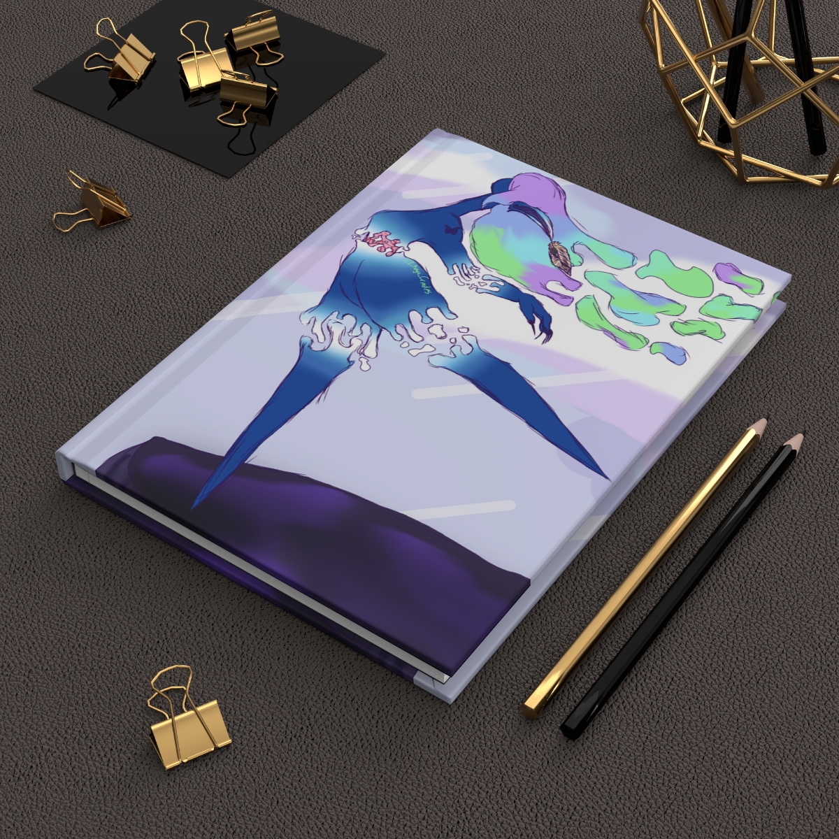 Dance while no one is watching | You’re strong enough to get through it | Original Artwork Hardcover Journal - Image 6