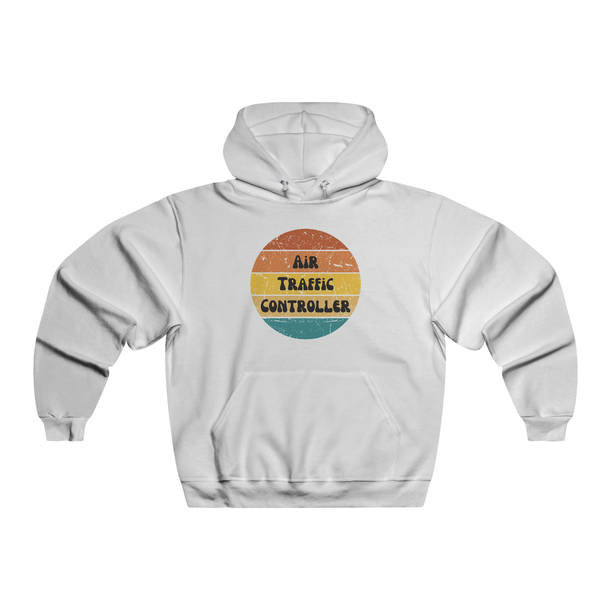 Air Traffic Controller Men's NUBLEND® Hooded Sweatshirt - Image 3