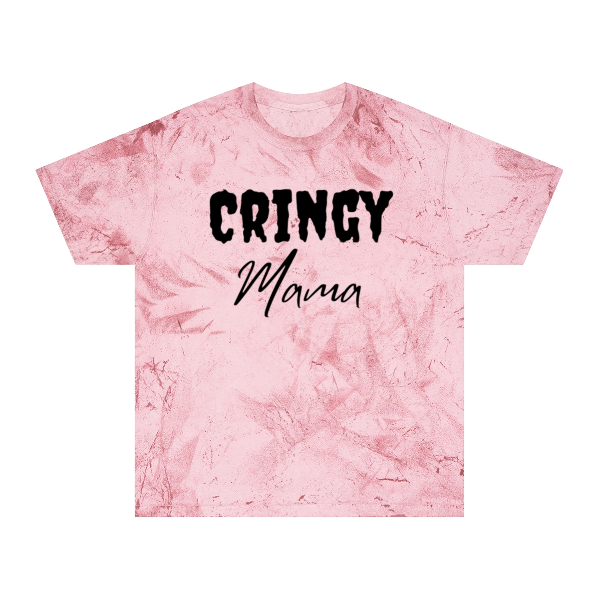 Cringy Mama Tee | Cringy Mama Color Blast T-Shirt - Image 2