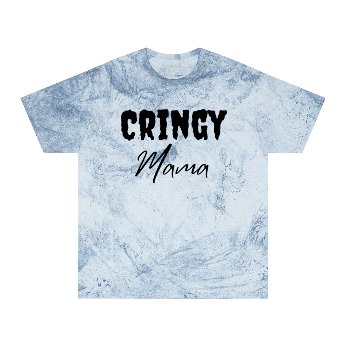 Cringy Mama Tee | Cringy Mama Color Blast T-Shirt - Image 13