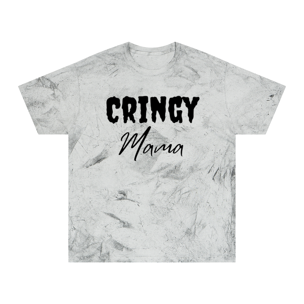 Cringy Mama Tee | Cringy Mama Color Blast T-Shirt - Image 7