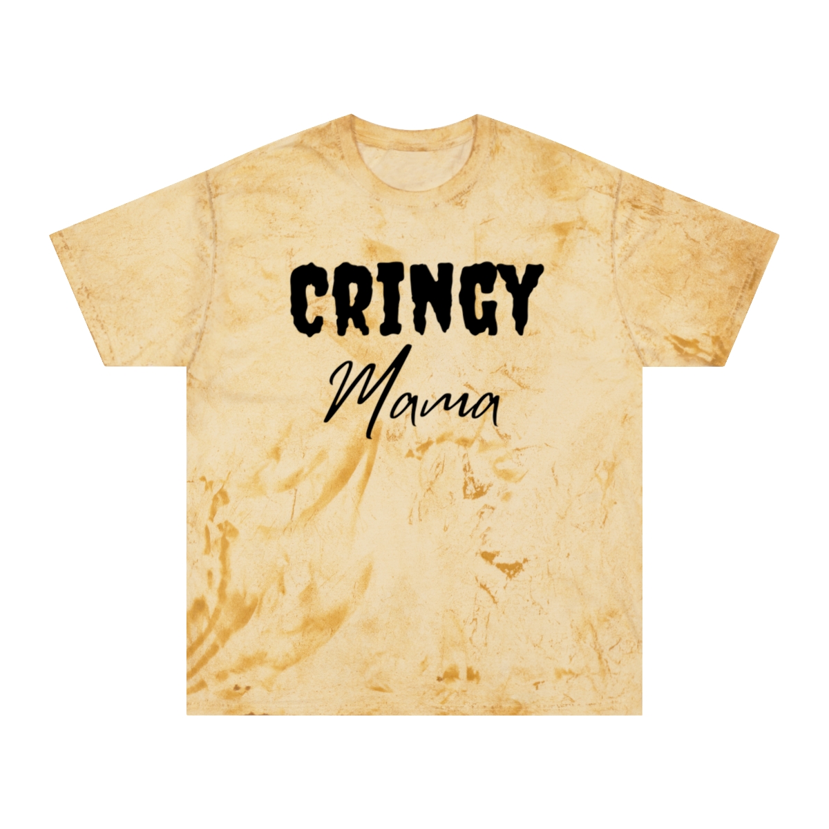 Cringy Mama Tee | Cringy Mama Color Blast T-Shirt - Image 4