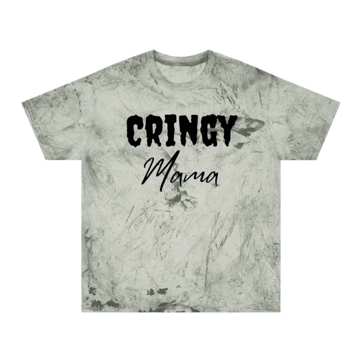 Cringy Mama Tee | Cringy Mama Color Blast T-Shirt - Image 10
