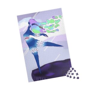 Dance while no one is watching | You are strong enough to get through it | Original Artwork Puzzle (110, 252, 500, 1014-piece)