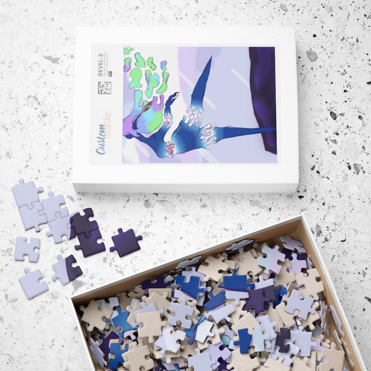 Dance while no one is watching | You are strong enough to get through it | Original Artwork Puzzle (110, 252, 500, 1014-piece) - Image 16