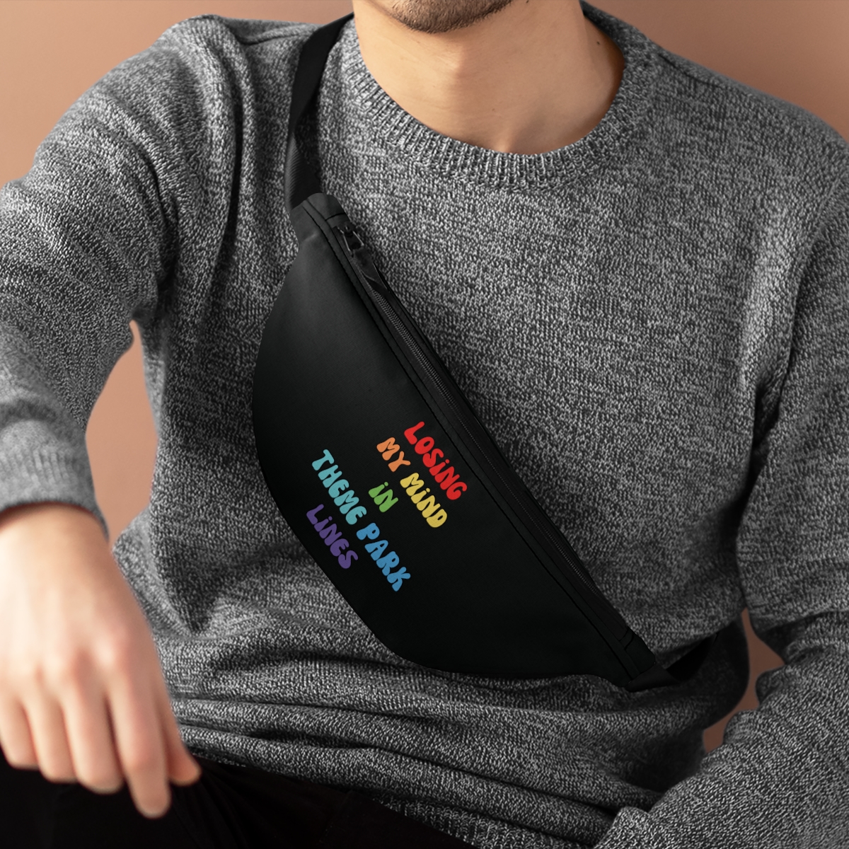 Theme Park Fanny Pack | Theme Park Bag | Funny Theme Park Fanny Pack | What to Wear to Theme Parks - Image 3