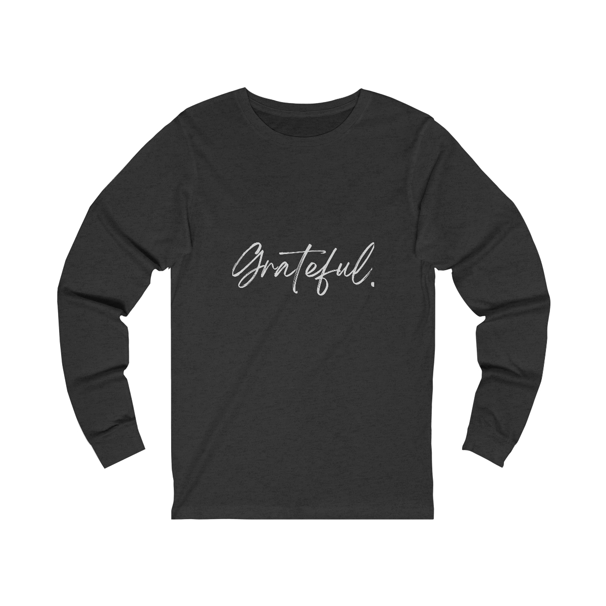 Grateful Shirt | Thanksgiving Shirt |  Unisex Jersey Long Sleeve Tee - Image 5