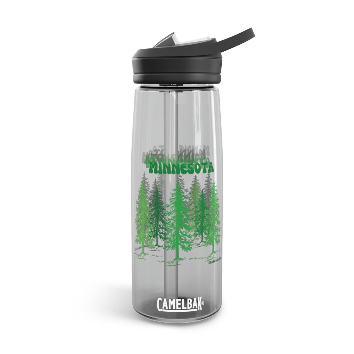 Minnesota CamelBak Eddy®  Water Bottle, 20oz25oz - Minnesota Trees Water Bottle