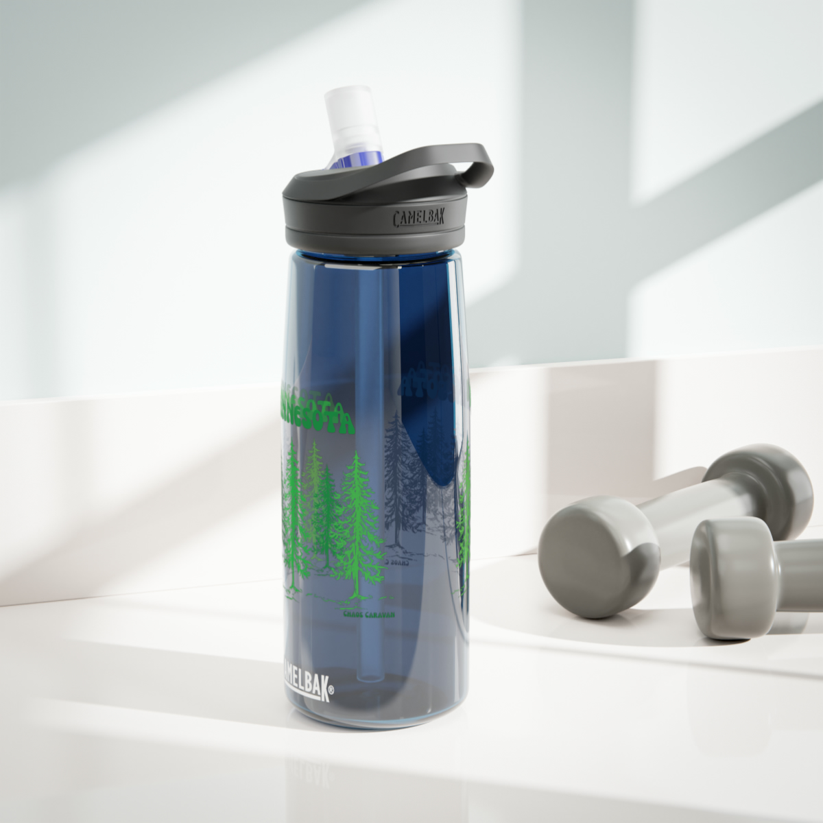 Minnesota CamelBak Eddy®  Water Bottle, 20oz25oz - Minnesota Trees Water Bottle - Image 12