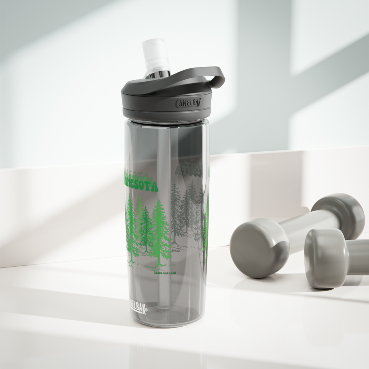 Minnesota CamelBak Eddy®  Water Bottle, 20oz25oz - Minnesota Trees Water Bottle - Image 19