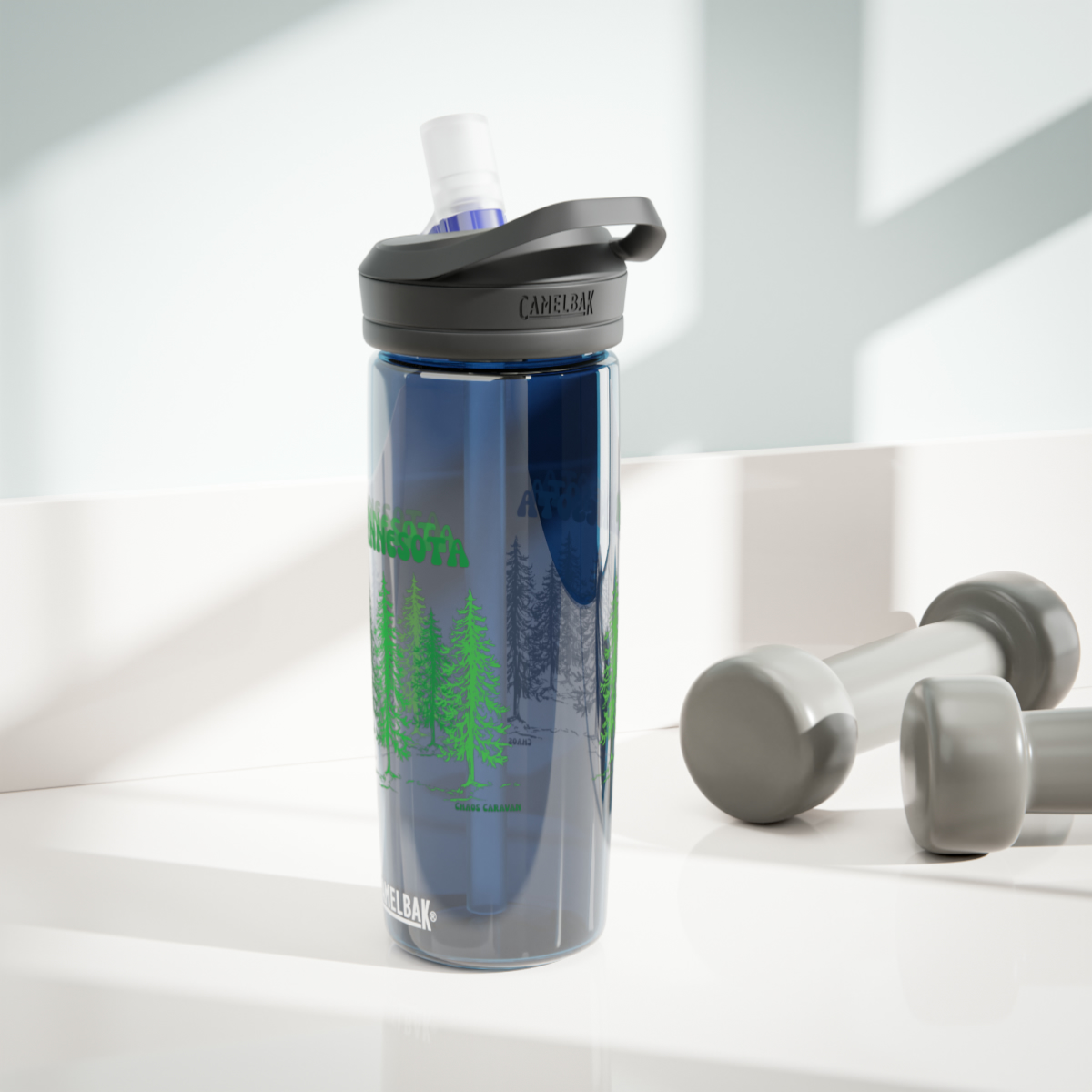 Minnesota CamelBak Eddy®  Water Bottle, 20oz25oz - Minnesota Trees Water Bottle - Image 26