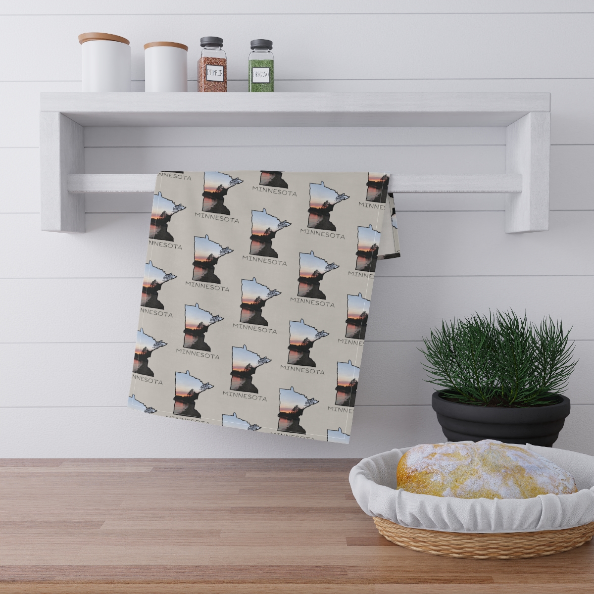 Minnesota Kitchen Towel | Minnesota Gift | Minnesota Souvenir - Image 6