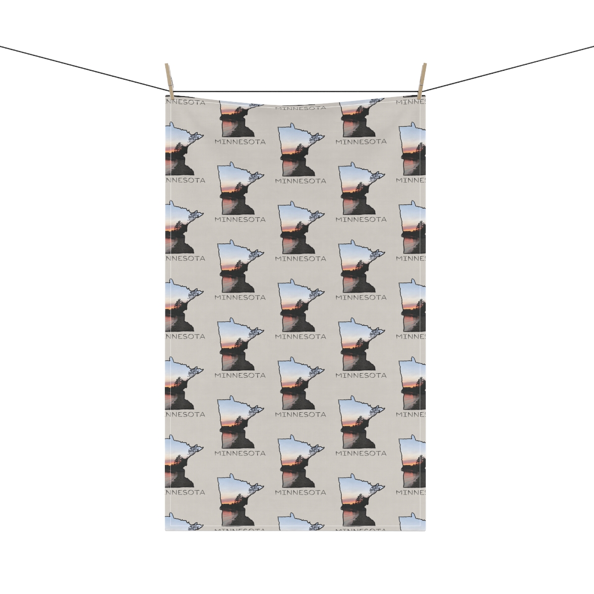 Minnesota Kitchen Towel | Minnesota Gift | Minnesota Souvenir - Image 3