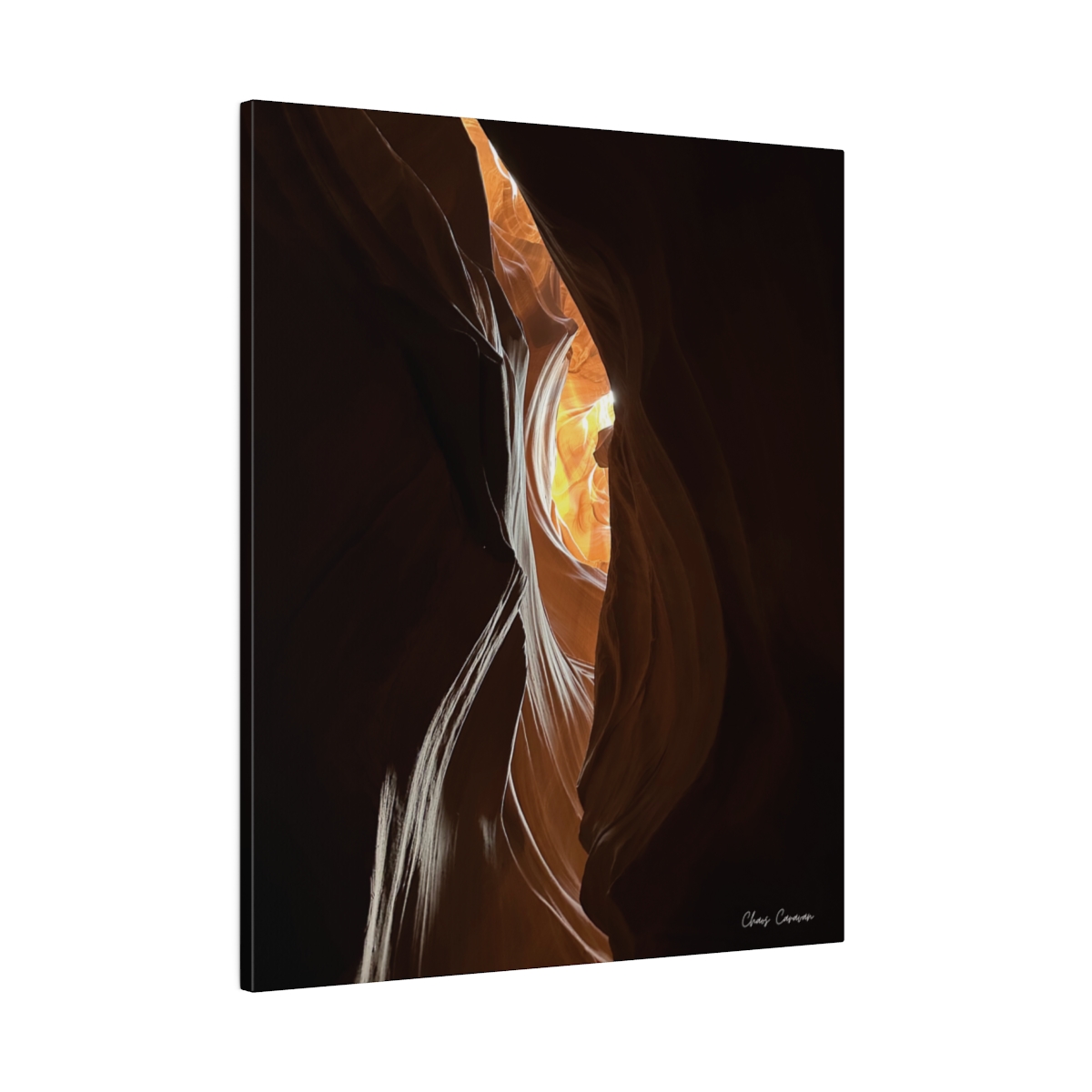 Eye See You at Upper Antelope Canyon Matte Canvas, Stretched, 0.75" | Antelope Canyon Wall Art | Mystic Eye Nature Photo - Image 10