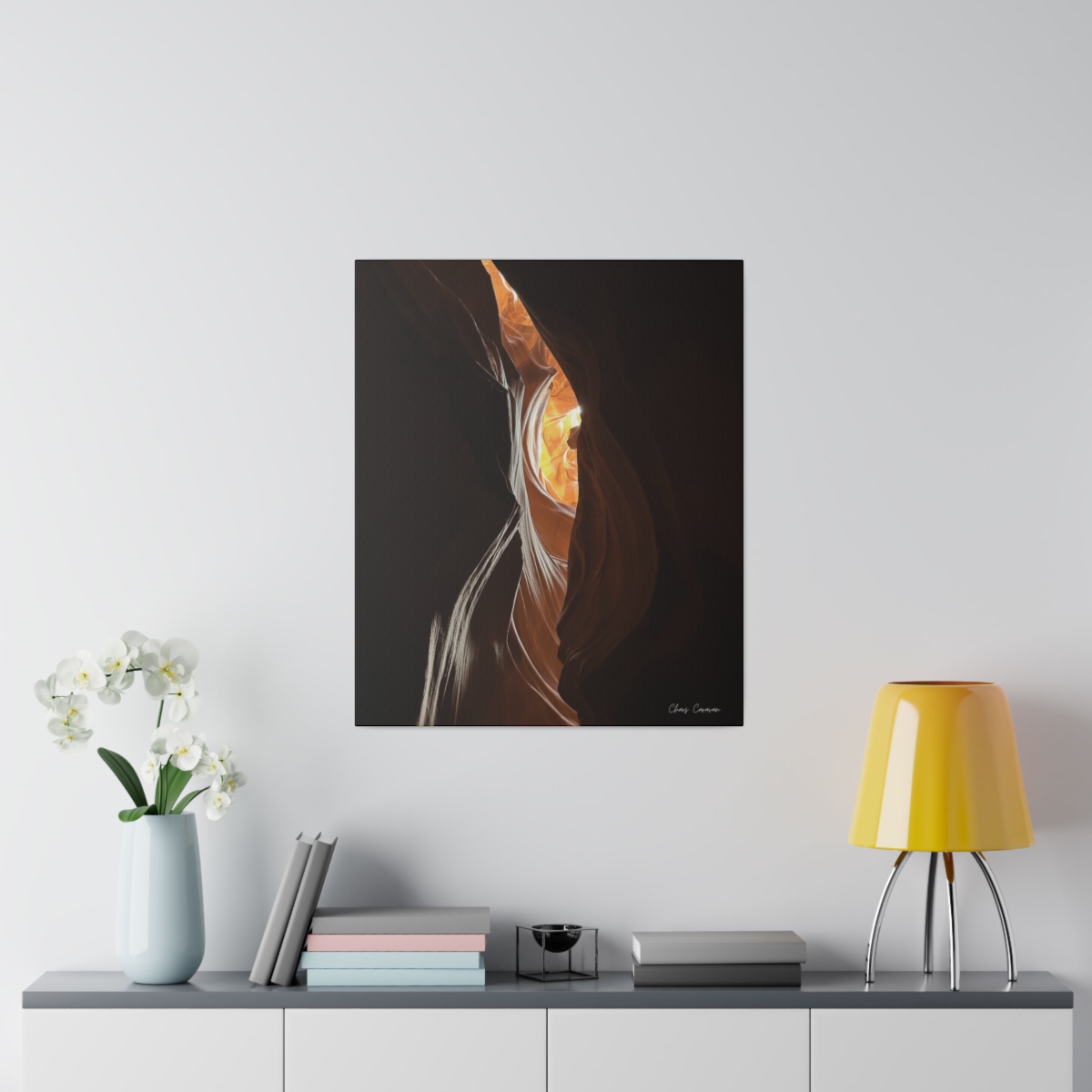 Eye See You at Upper Antelope Canyon Matte Canvas, Stretched, 0.75" | Antelope Canyon Wall Art | Mystic Eye Nature Photo - Image 12