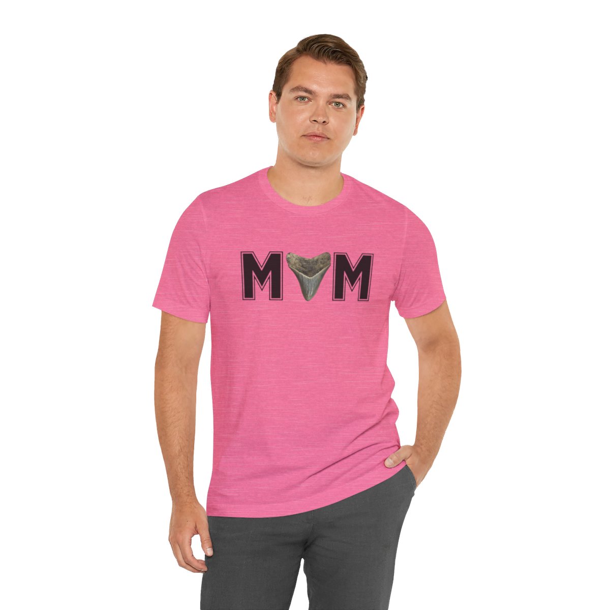 Mom Shark Tooth Hunter Shirt | Gift for Mom | Mothers Day Gift |Unisex Jersey Short Sleeve Tee - Image 12