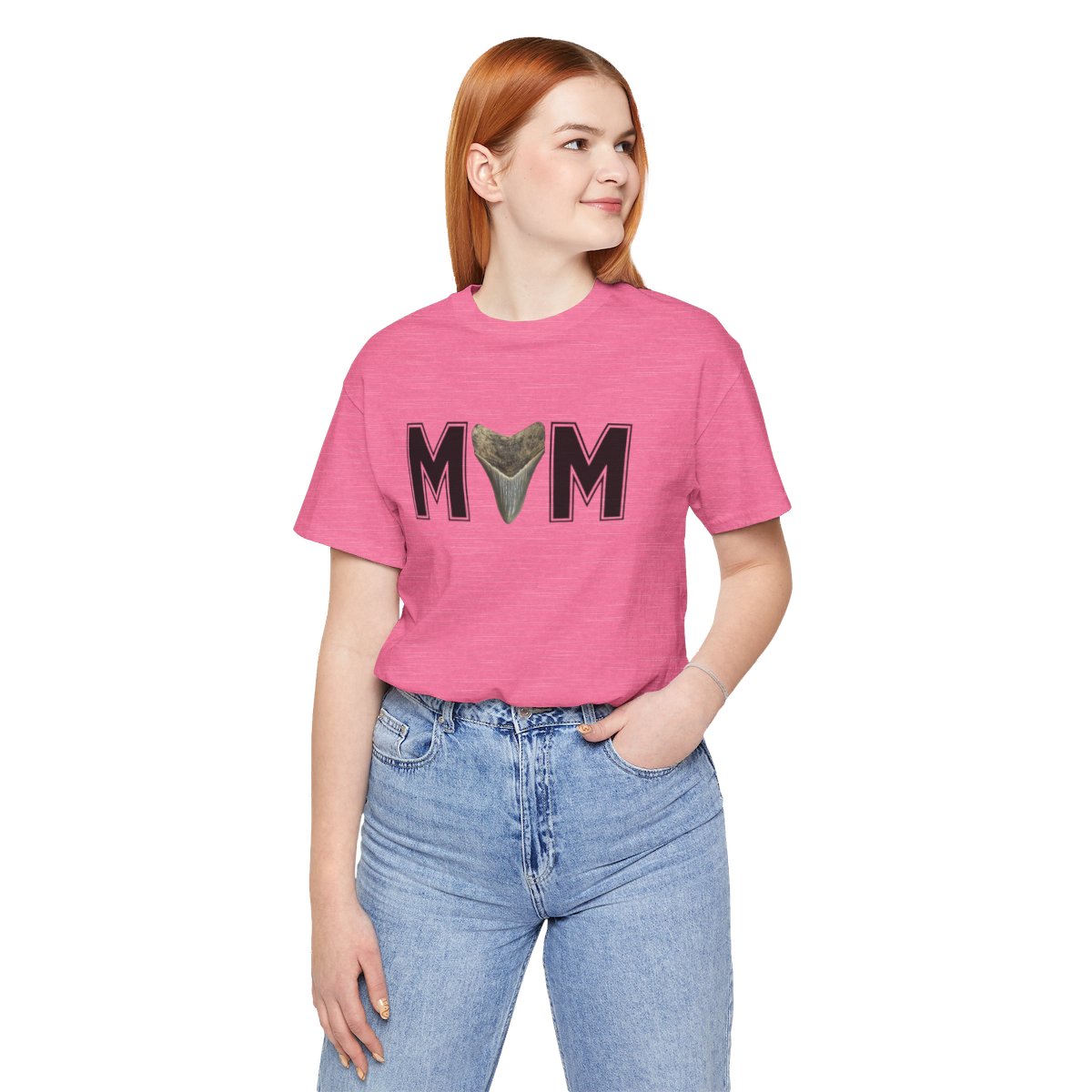 Mom Shark Tooth Hunter Shirt | Gift for Mom | Mothers Day Gift |Unisex Jersey Short Sleeve Tee - Image 16