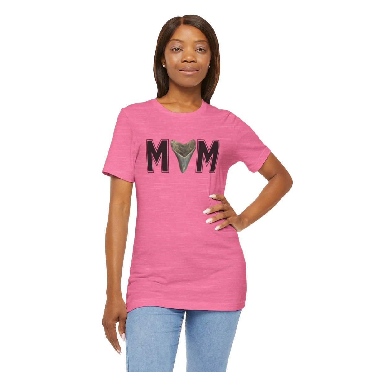 Mom Shark Tooth Hunter Shirt | Gift for Mom | Mothers Day Gift |Unisex Jersey Short Sleeve Tee - Image 20