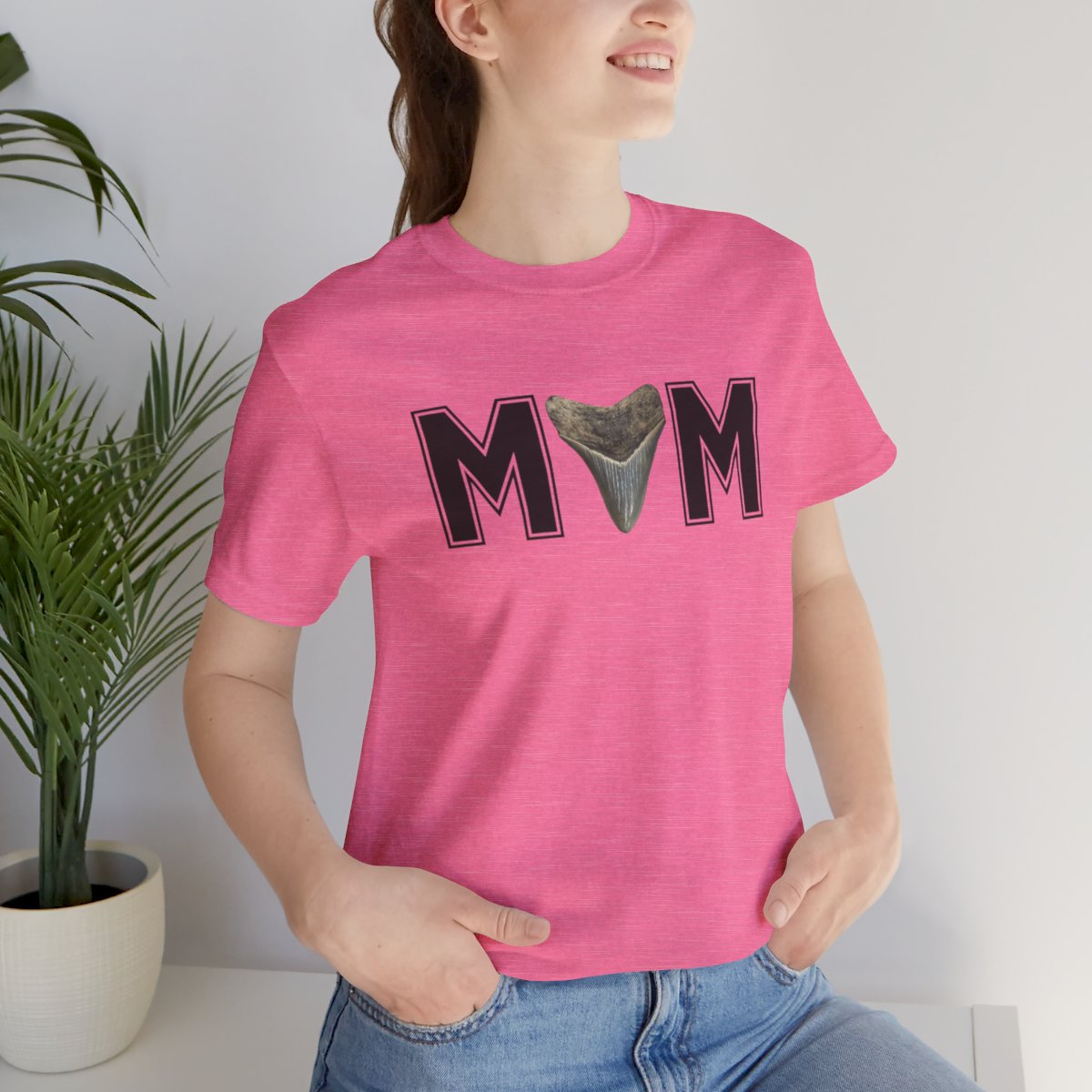 Mom Shark Tooth Hunter Shirt | Gift for Mom | Mothers Day Gift |Unisex Jersey Short Sleeve Tee - Image 22