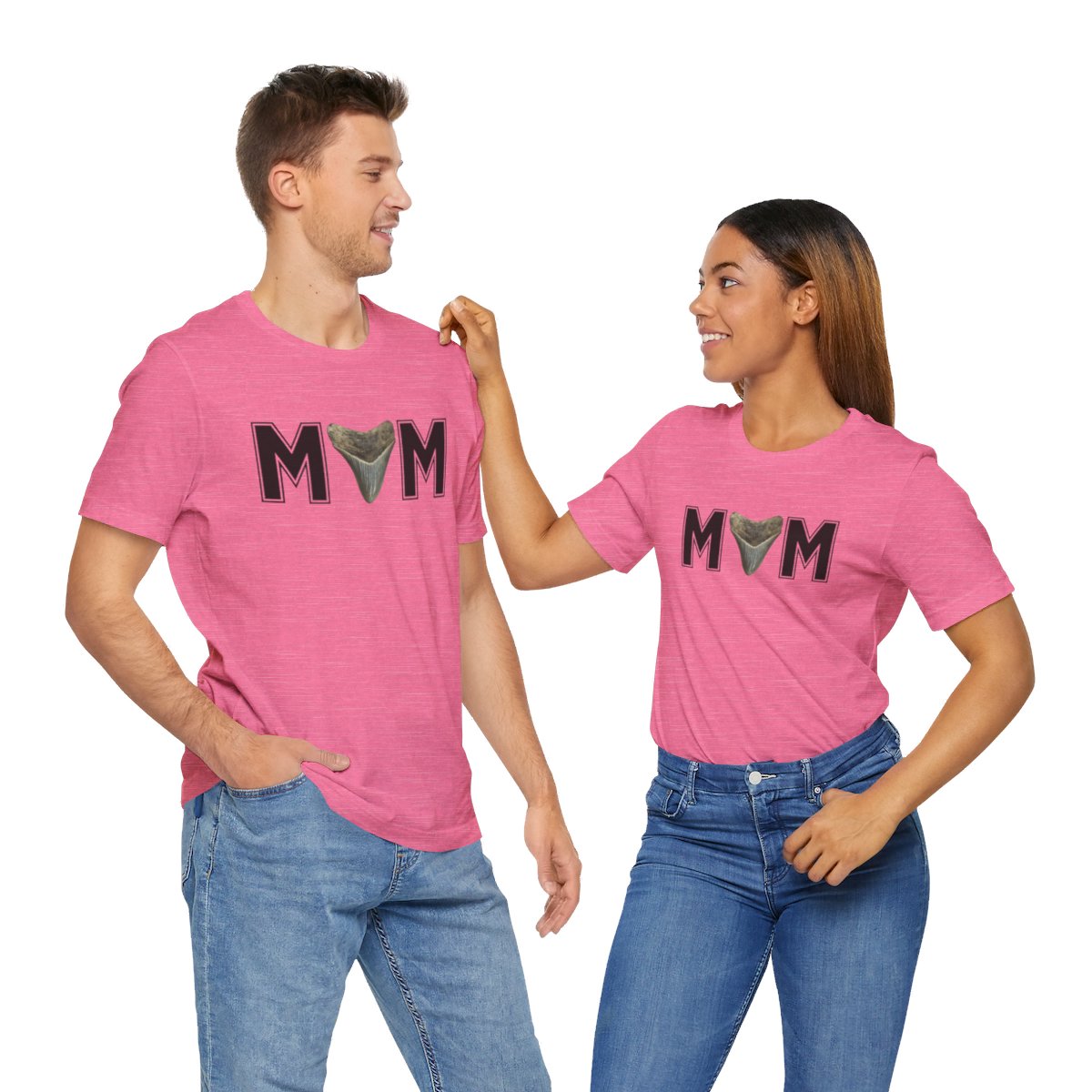 Mom Shark Tooth Hunter Shirt | Gift for Mom | Mothers Day Gift |Unisex Jersey Short Sleeve Tee - Image 23