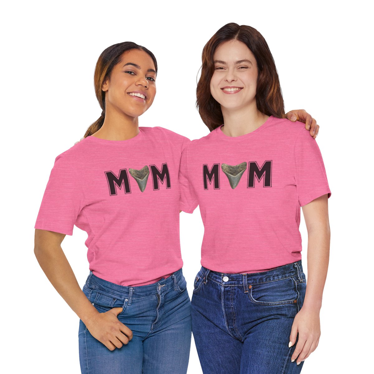 Mom Shark Tooth Hunter Shirt | Gift for Mom | Mothers Day Gift |Unisex Jersey Short Sleeve Tee - Image 25