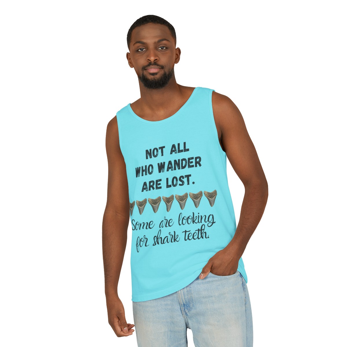Shark Tooth Unisex Tank Top | Shark Tooth Hunter Shirt | Fossil Hunter Tank | Shark Tooth Gift - Image 38