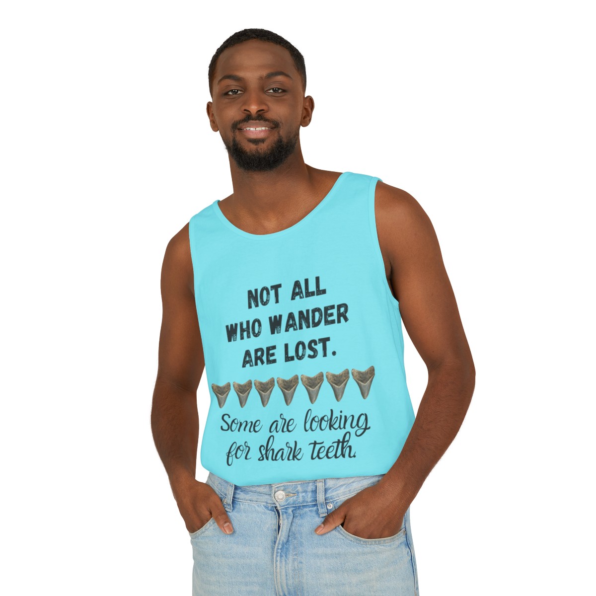 Shark Tooth Unisex Tank Top | Shark Tooth Hunter Shirt | Fossil Hunter Tank | Shark Tooth Gift - Image 40