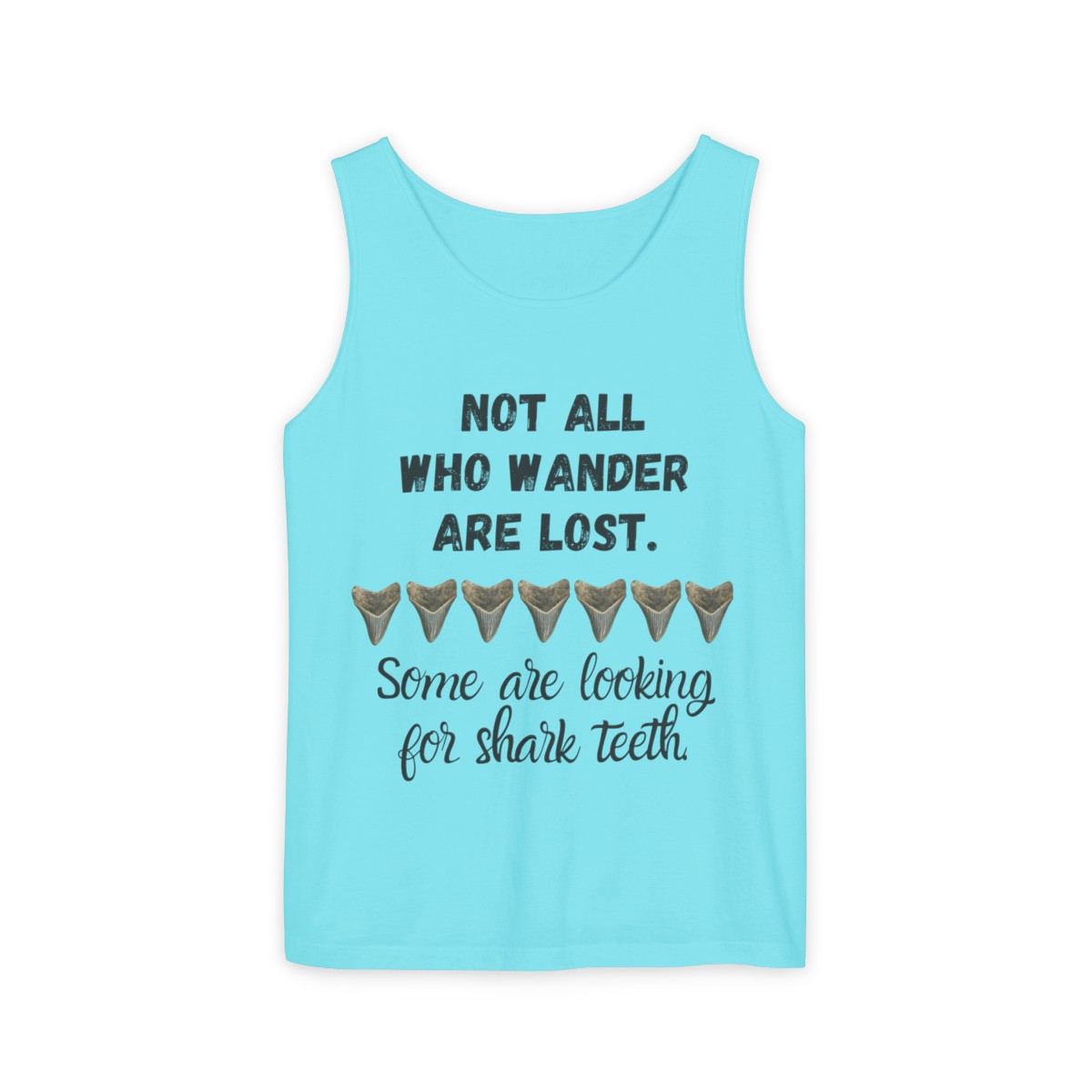 Shark Tooth Unisex Tank Top | Shark Tooth Hunter Shirt | Fossil Hunter Tank | Shark Tooth Gift - Image 33