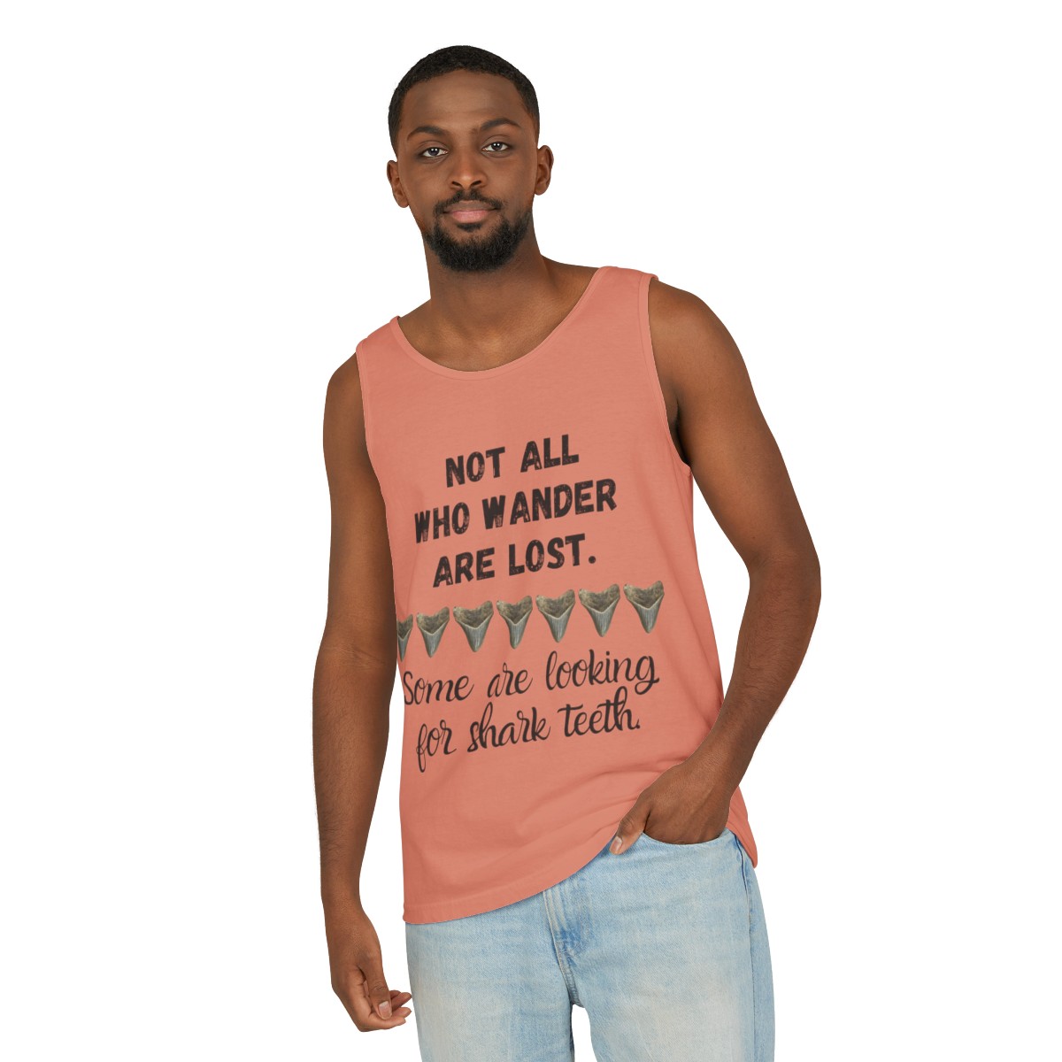 Shark Tooth Unisex Tank Top | Shark Tooth Hunter Shirt | Fossil Hunter Tank | Shark Tooth Gift - Image 22