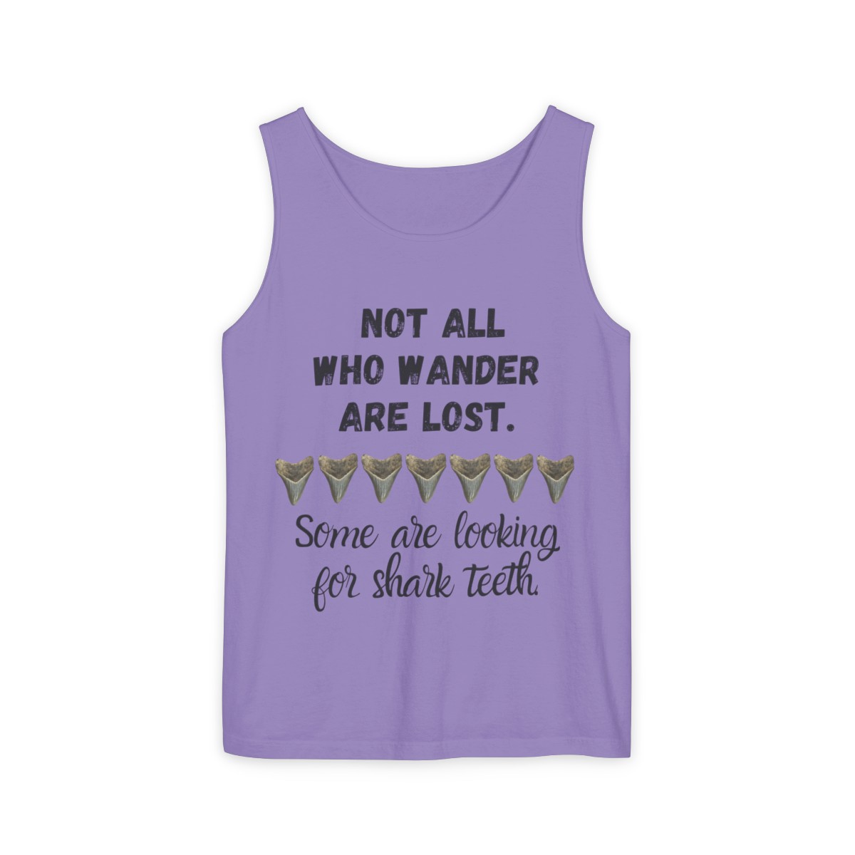Shark Tooth Unisex Tank Top | Shark Tooth Hunter Shirt | Fossil Hunter Tank | Shark Tooth Gift - Image 41