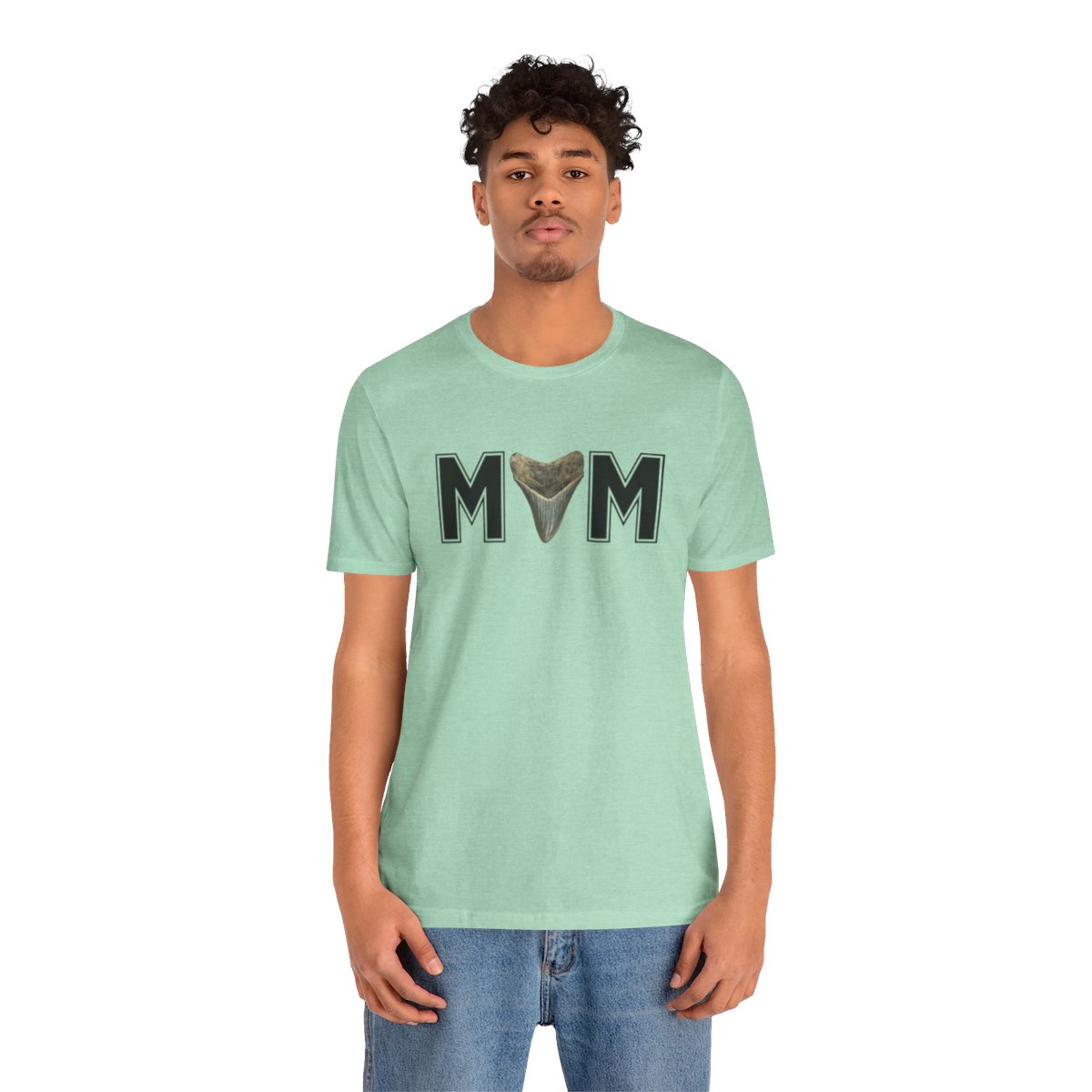 Mom Shark Tooth Hunter Shirt | Gift for Mom | Mothers Day Gift |Unisex Jersey Short Sleeve Tee - Image 125