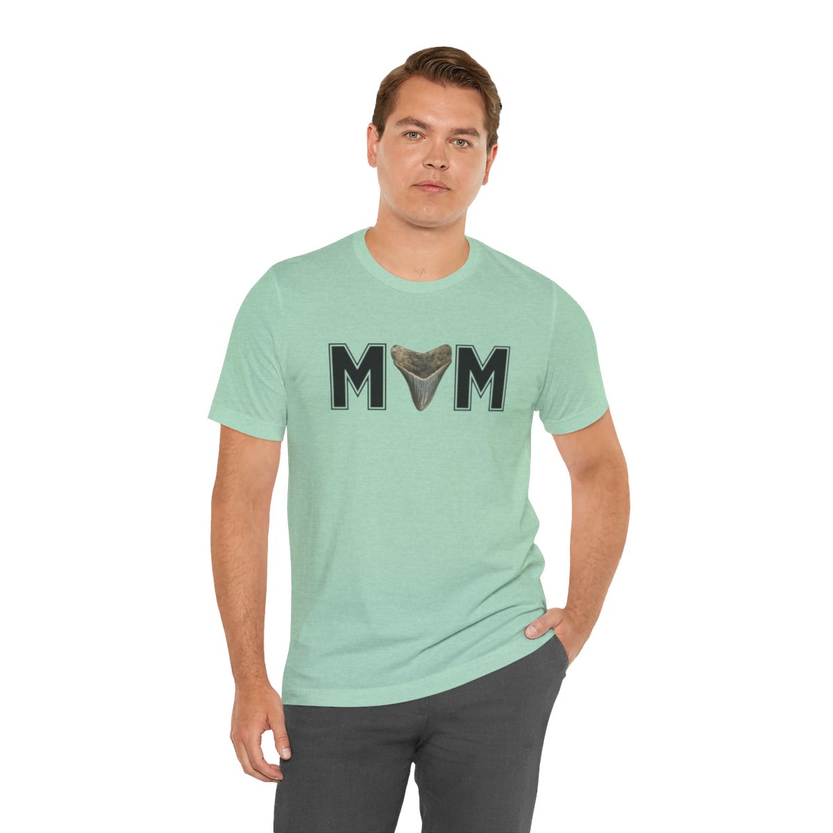 Mom Shark Tooth Hunter Shirt | Gift for Mom | Mothers Day Gift |Unisex Jersey Short Sleeve Tee - Image 126